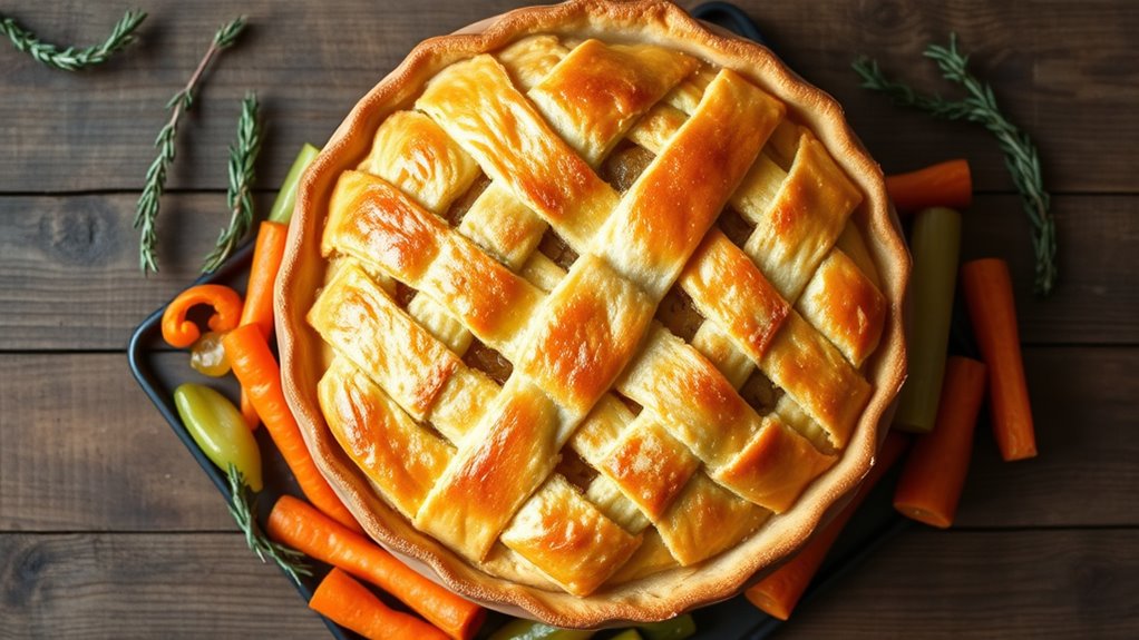turkey pot pie preparation steps