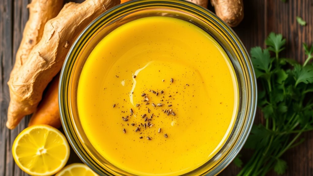 turmeric salad dressing ingredients