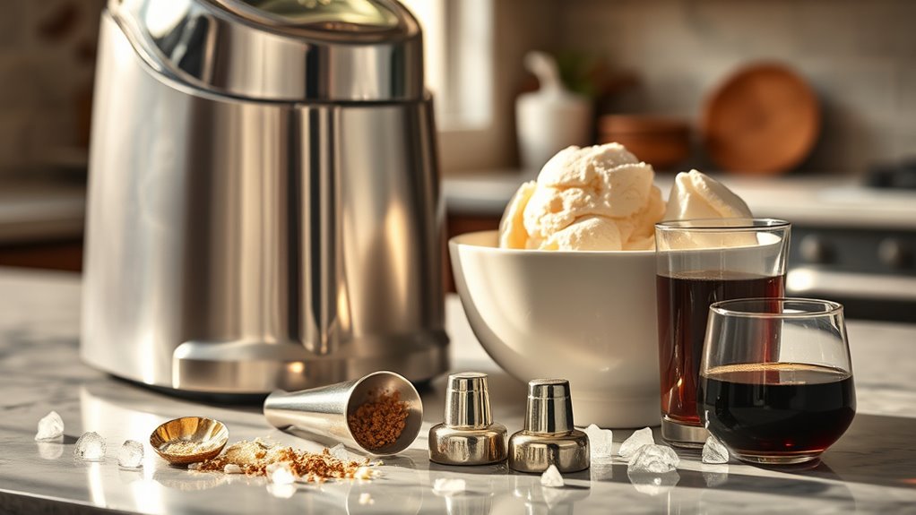vanilla ice cream cocktail