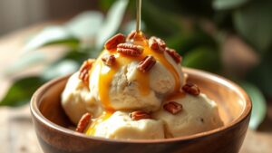 vegan butter pecan ice cream