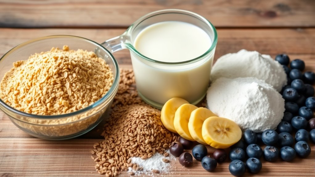 vegan waffle ingredient quantities