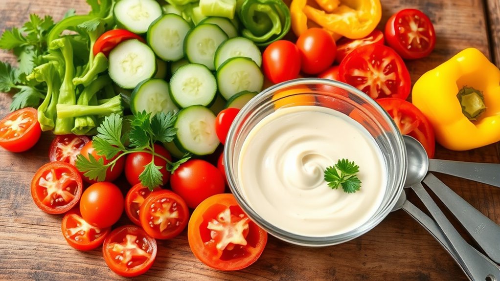 vegetable salad ingredient quantities