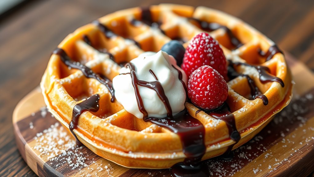versatile liege waffle toppings