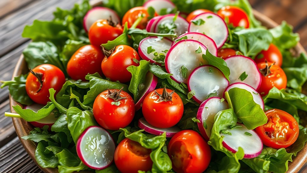 vibrant balanced expressive salads