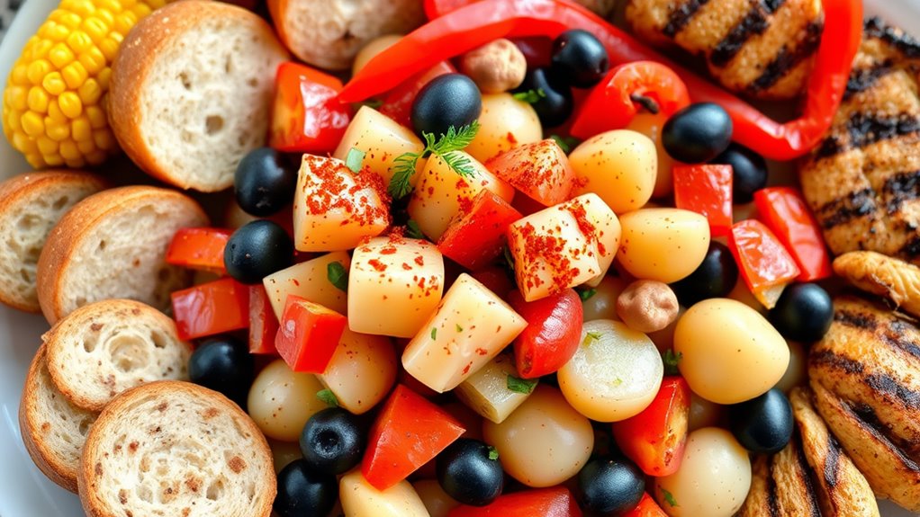 vibrant inviting serving suggestions