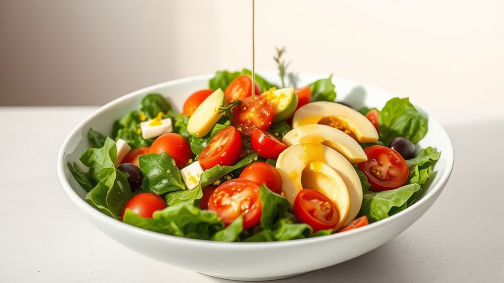 vibrant salad presentation tips