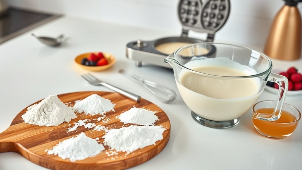 waffle batter preparation tips