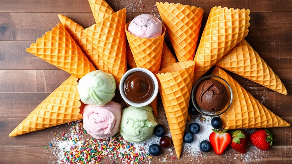 waffle cone ingredient essentials