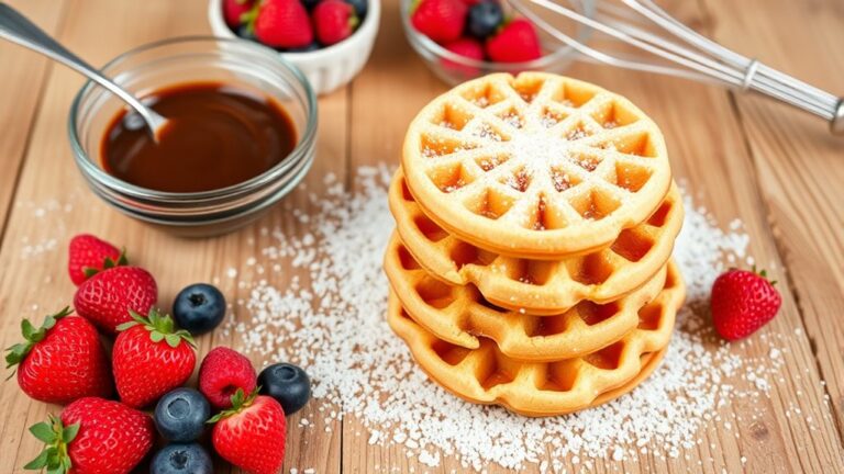 waffle cookie recipe simplified