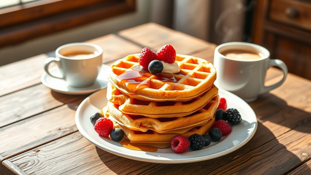 waffle cooking essentials outlined