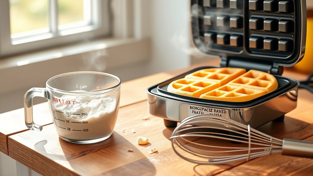 waffle cooking safety tips