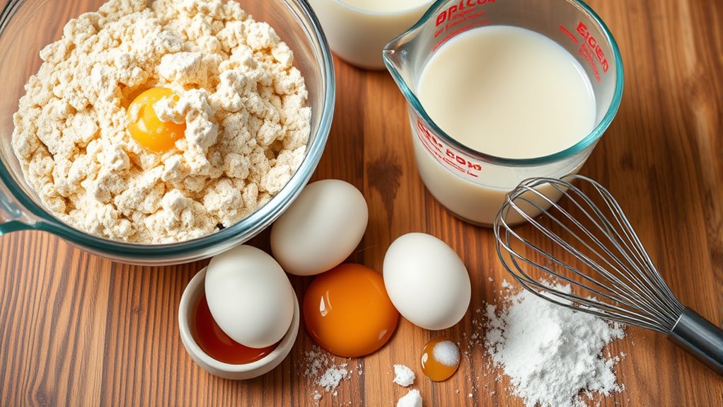 waffle ingredients and substitutions