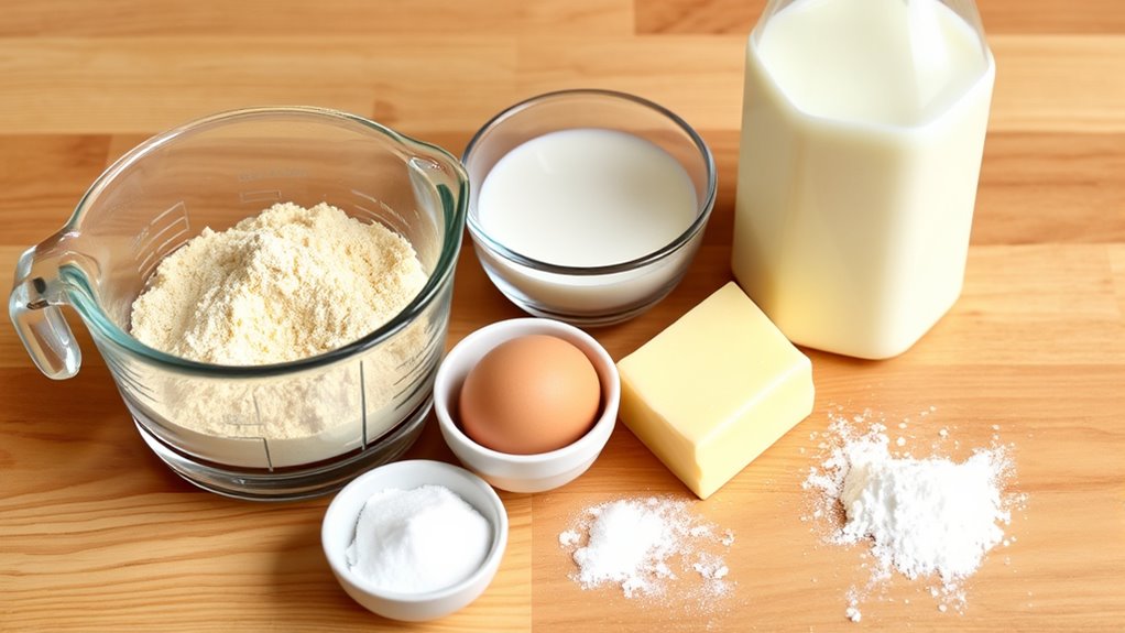 waffle ingredients and substitutions