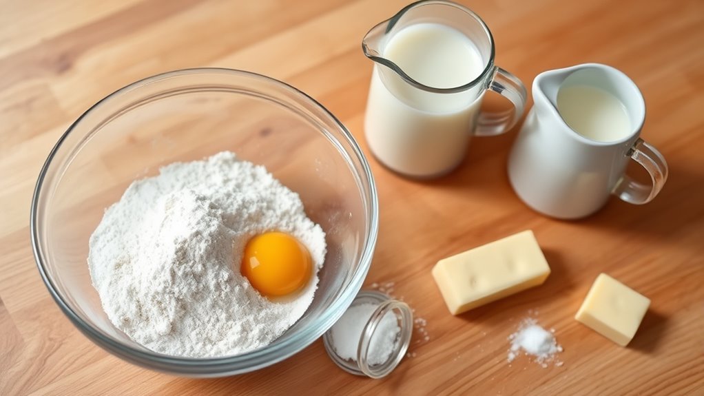 waffle ingredients and substitutions