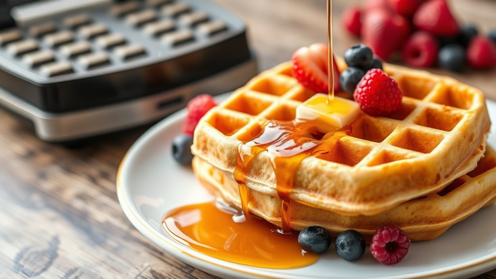 waffle iron cooking tips