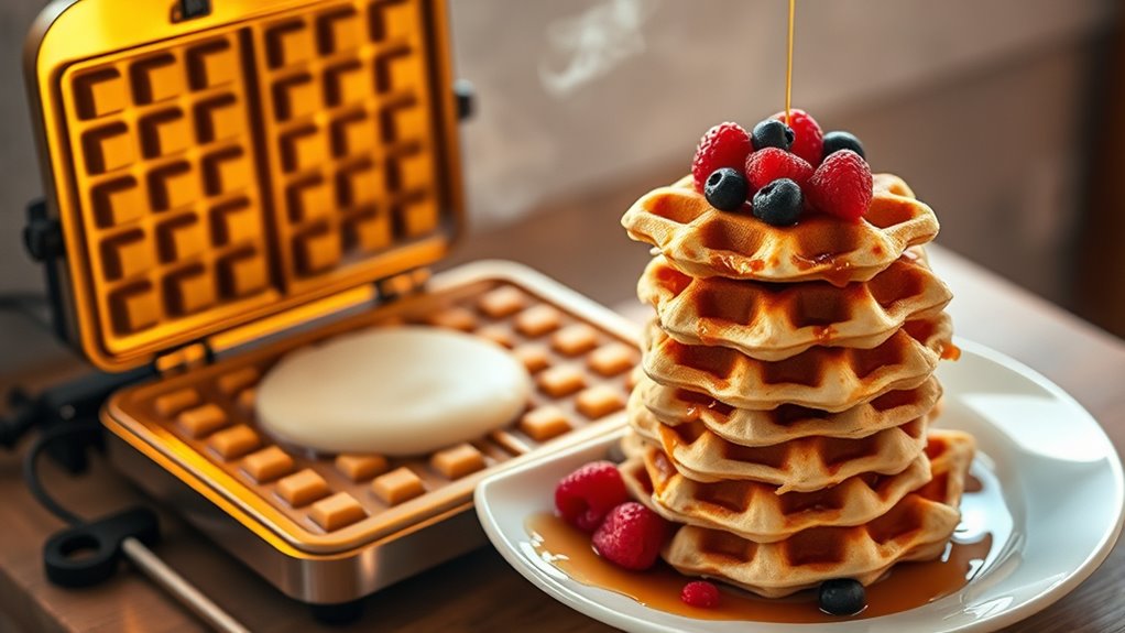 waffle iron cooking tips