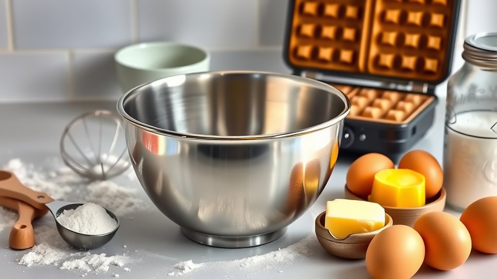 waffle making essential kitchen tools