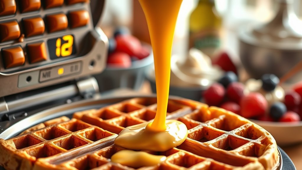 waffle making step by step