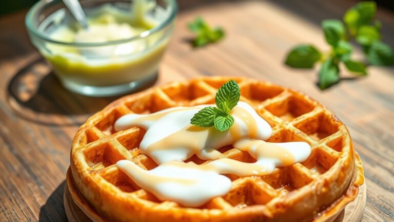 waffle pandan recipe steps
