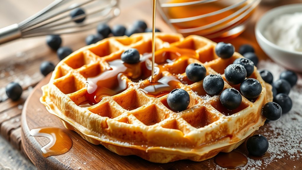 waffle preparation and creativity