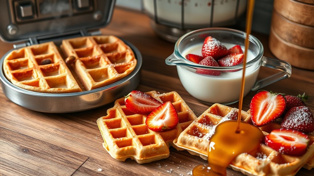 waffle preparation and experimentation