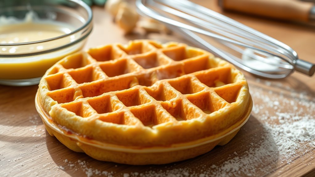 waffle preparation and mixing