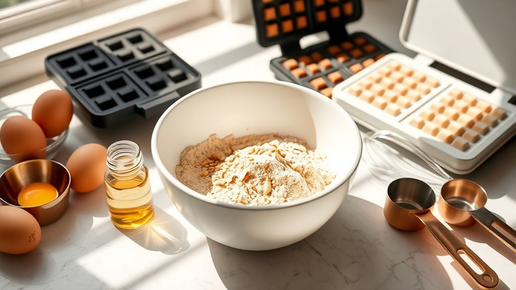 waffle preparation and technique