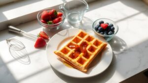 waffle recipe for two