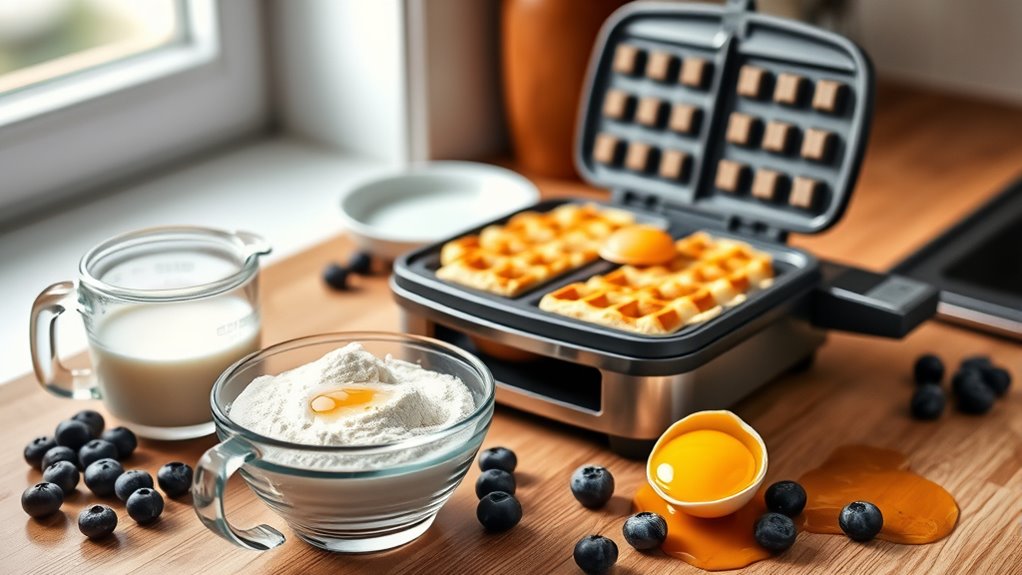 waffle recipe with pancake mix
