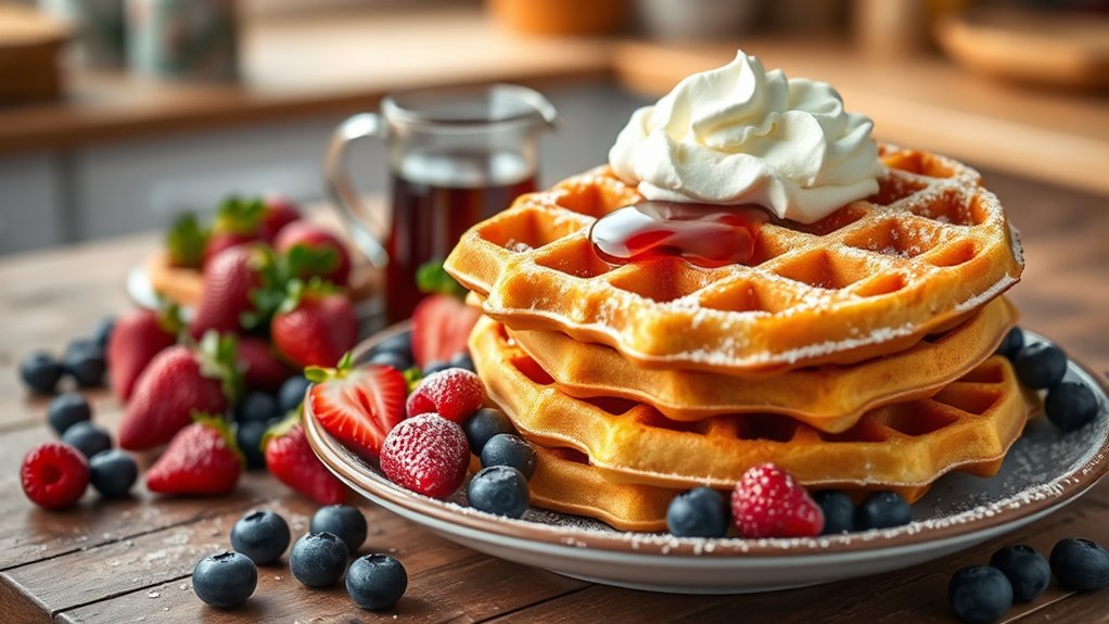 waffle serving ideas galore