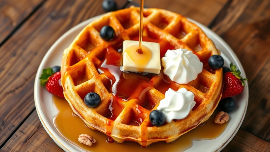 waffle serving suggestions galore