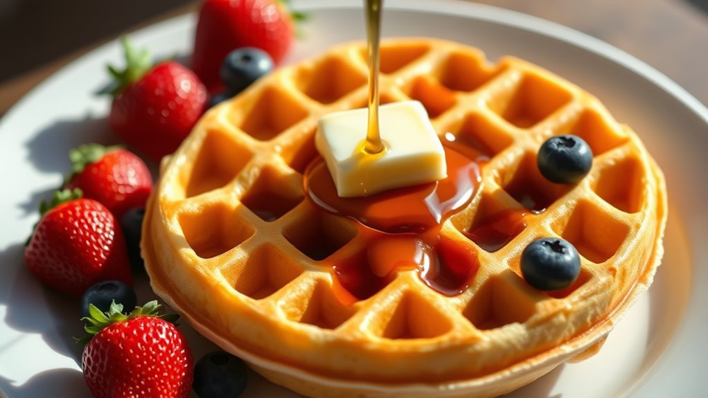 waffle topping serving suggestions