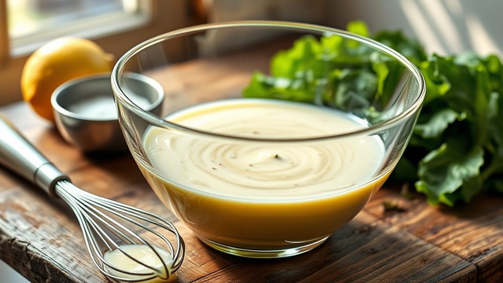 whisk warm adjust serve