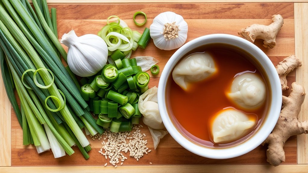 wonton filling ingredient variations