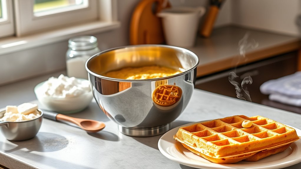 yeast activation for waffles