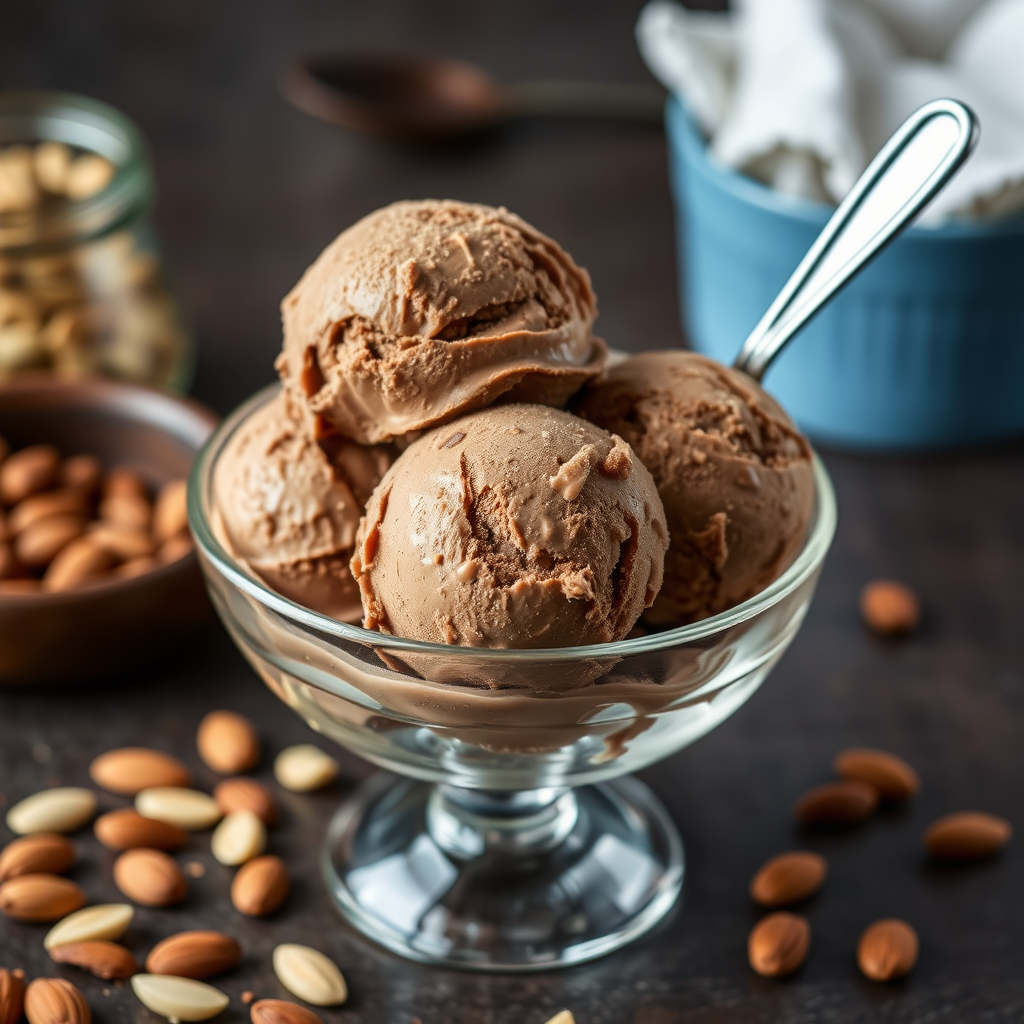 Mocha Almond Fudge Ice Cream Recipe - Preparations