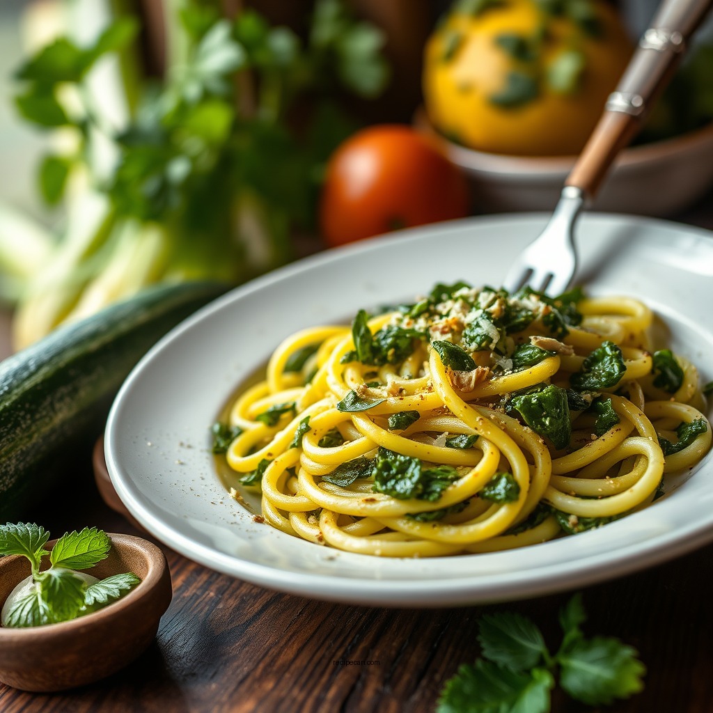 Zucchini Noodles with Pesto - 10 best summer squash recipes