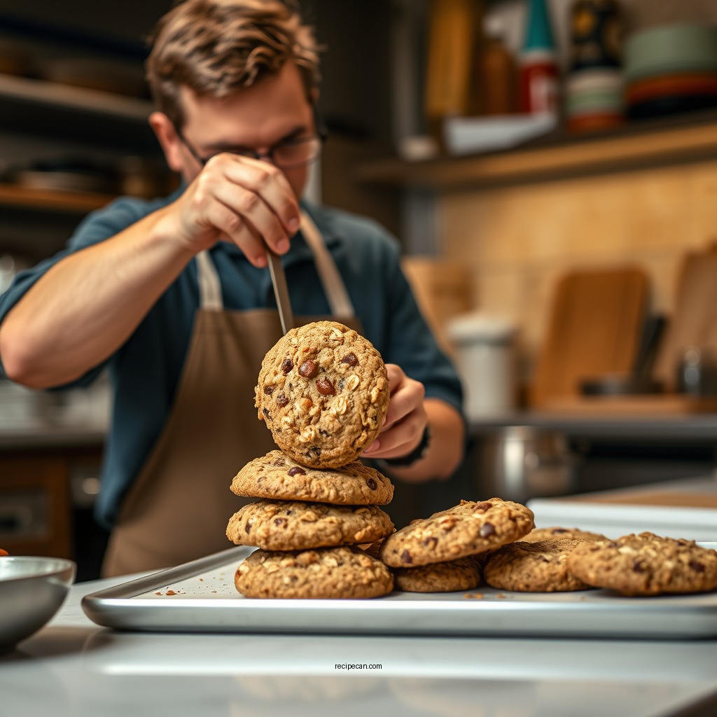 Step-by-Step Preparation - 1960 quaker oats oatmeal cookie recipe