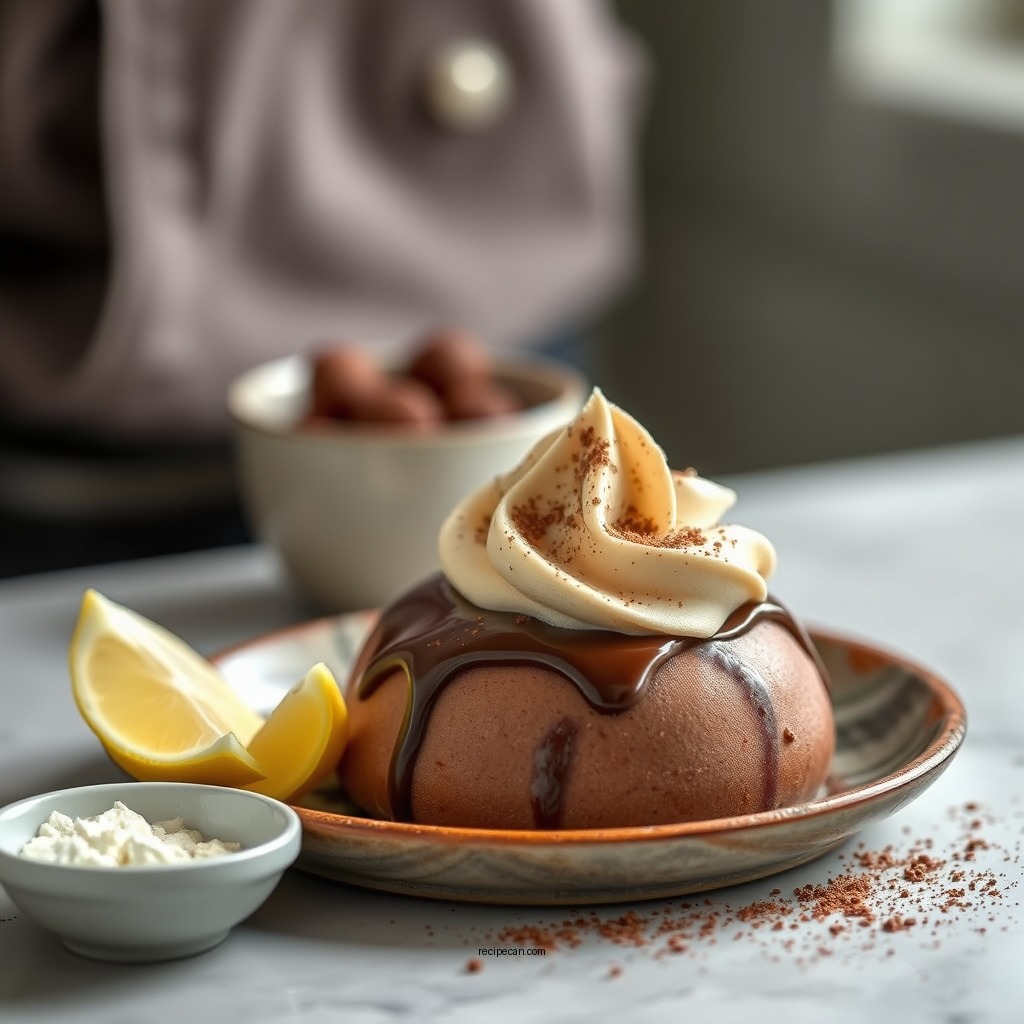 Preparing the Chocolate - 2 ingredient chocolate mousse recipe