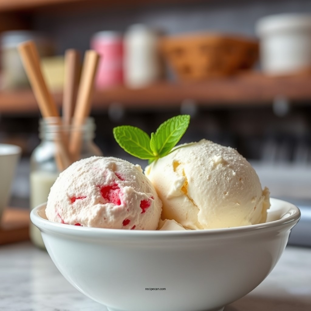 Essential Ingredients for Ice Cream - 4 qt ice cream recipe