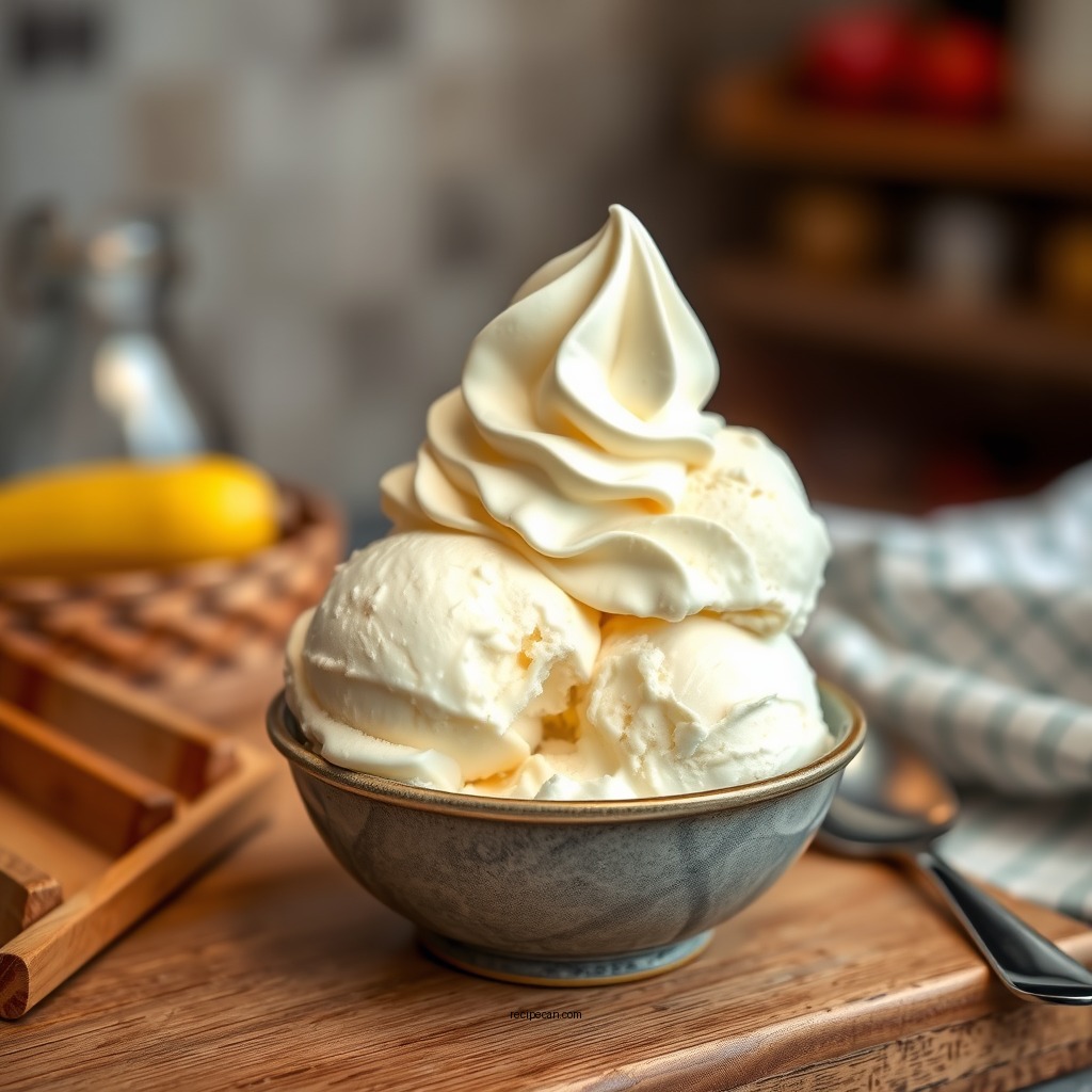 Classic Vanilla Ice Cream - 4qt ice cream recipes