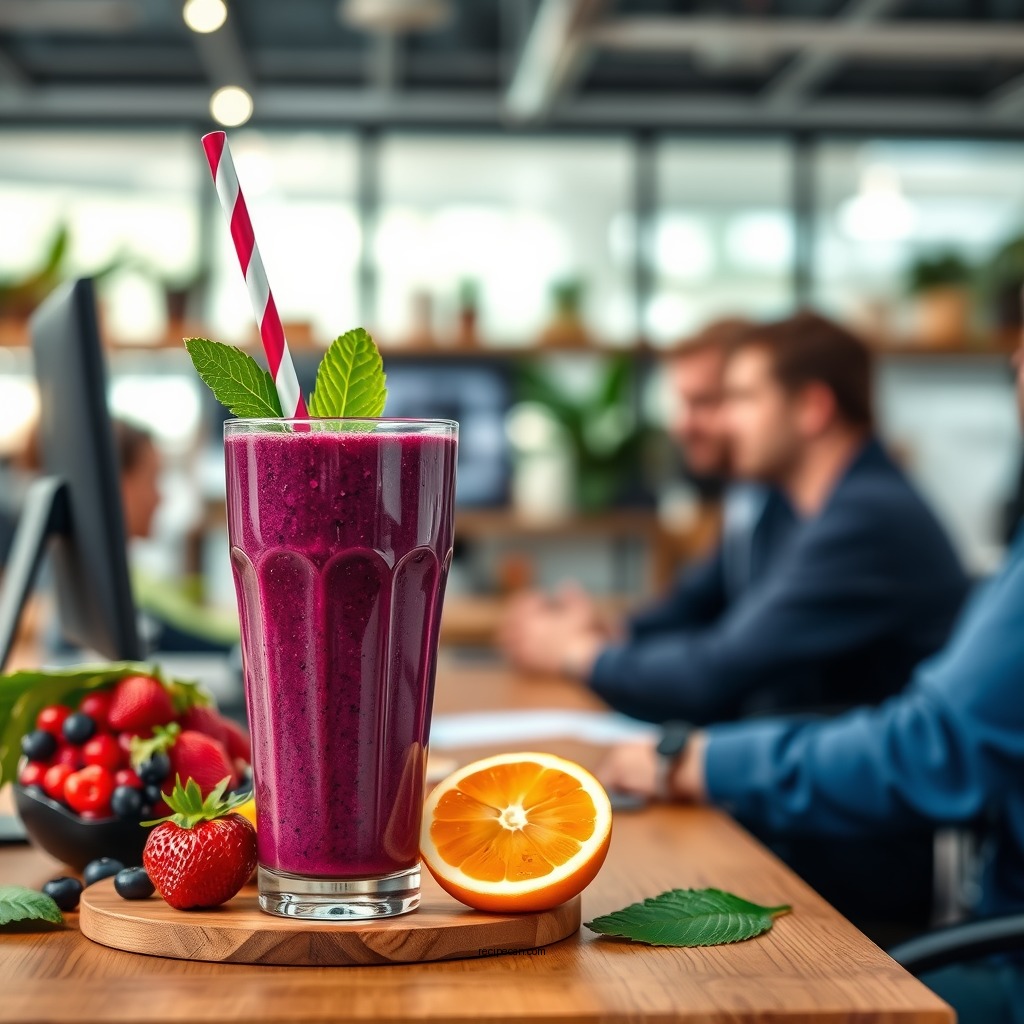 Tropical Acai Smoothie - acai smoothies recipes