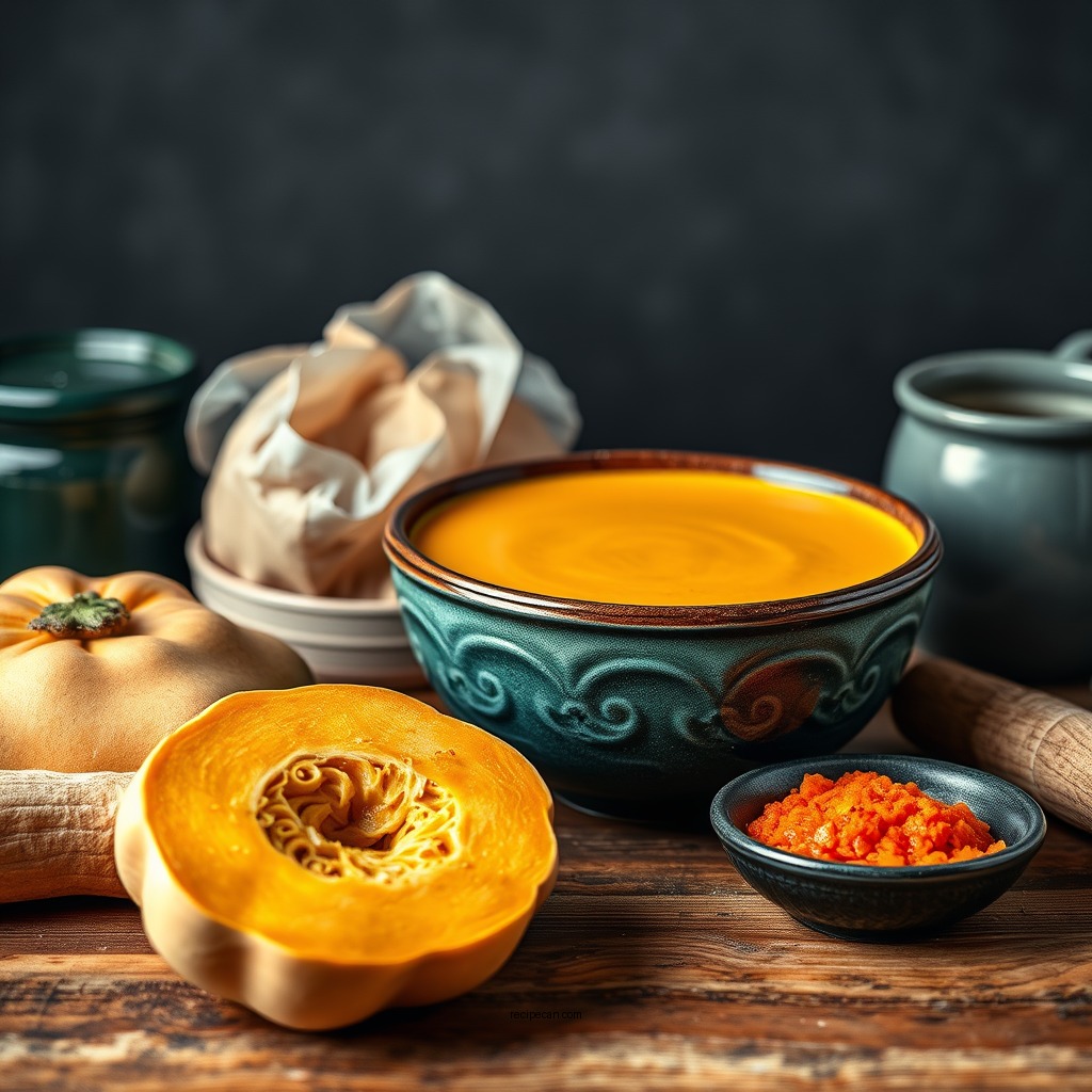Ingredients You'll Need - acorn squash soup recipe