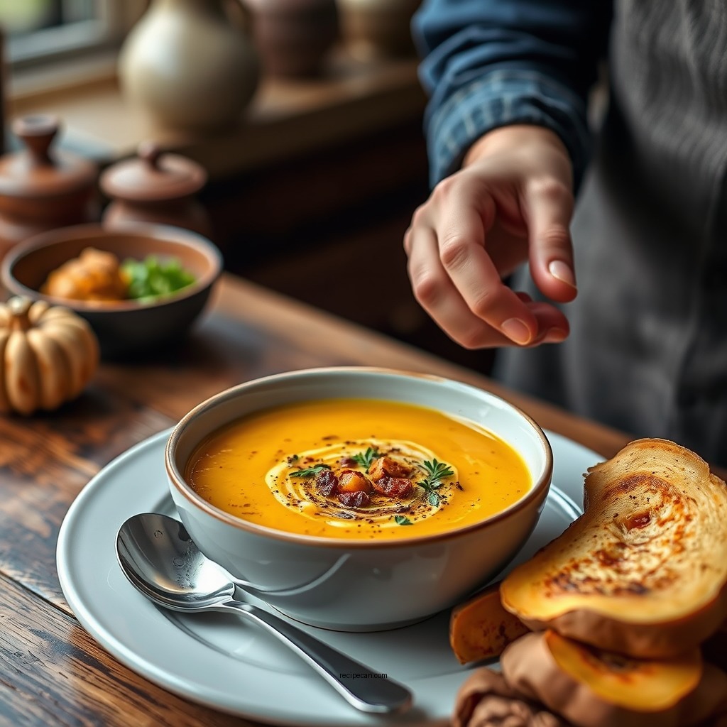 Curried Acorn Squash Soup - acorn squash soup recipes