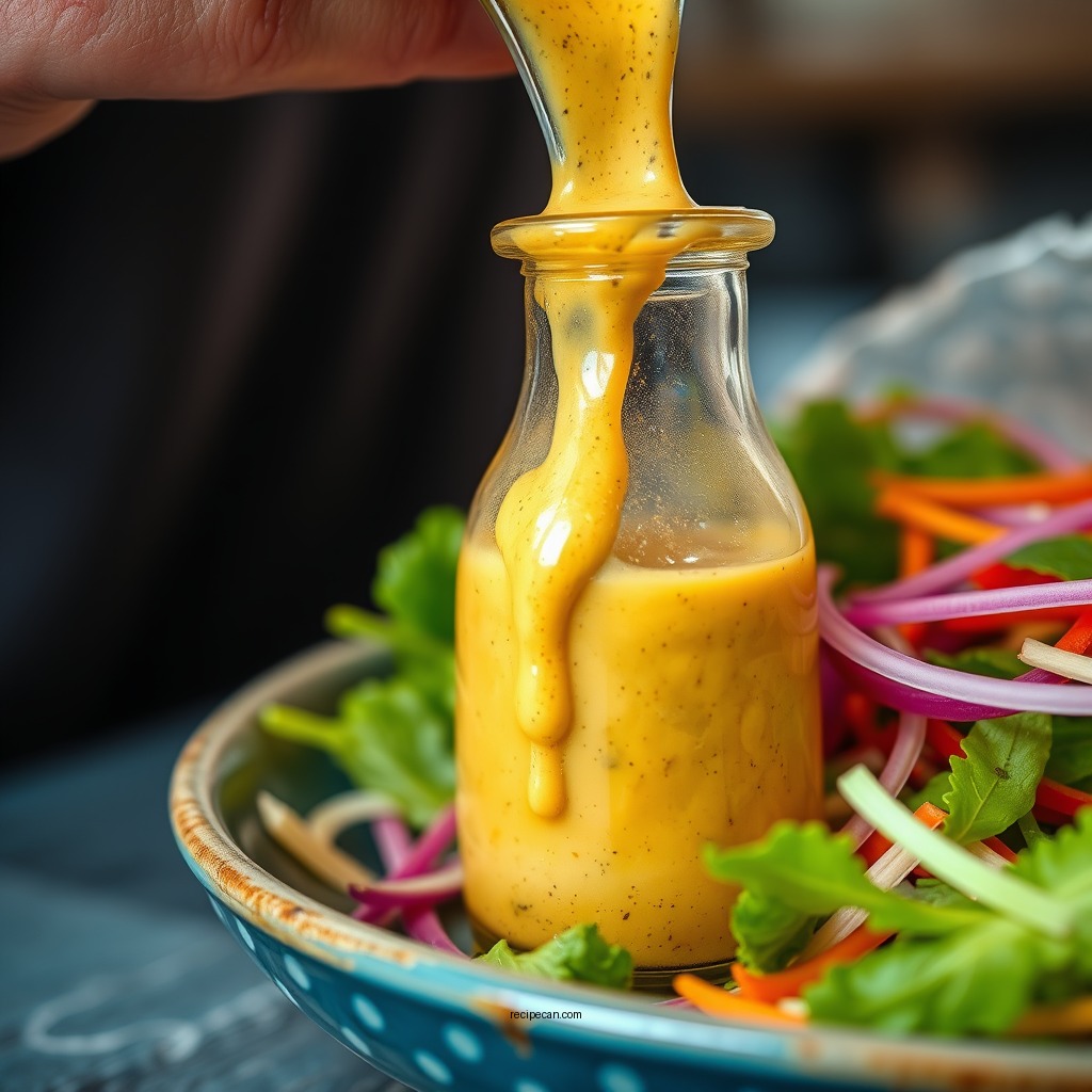Tangy AIP Mustard Dressing - aip salad dressing recipes