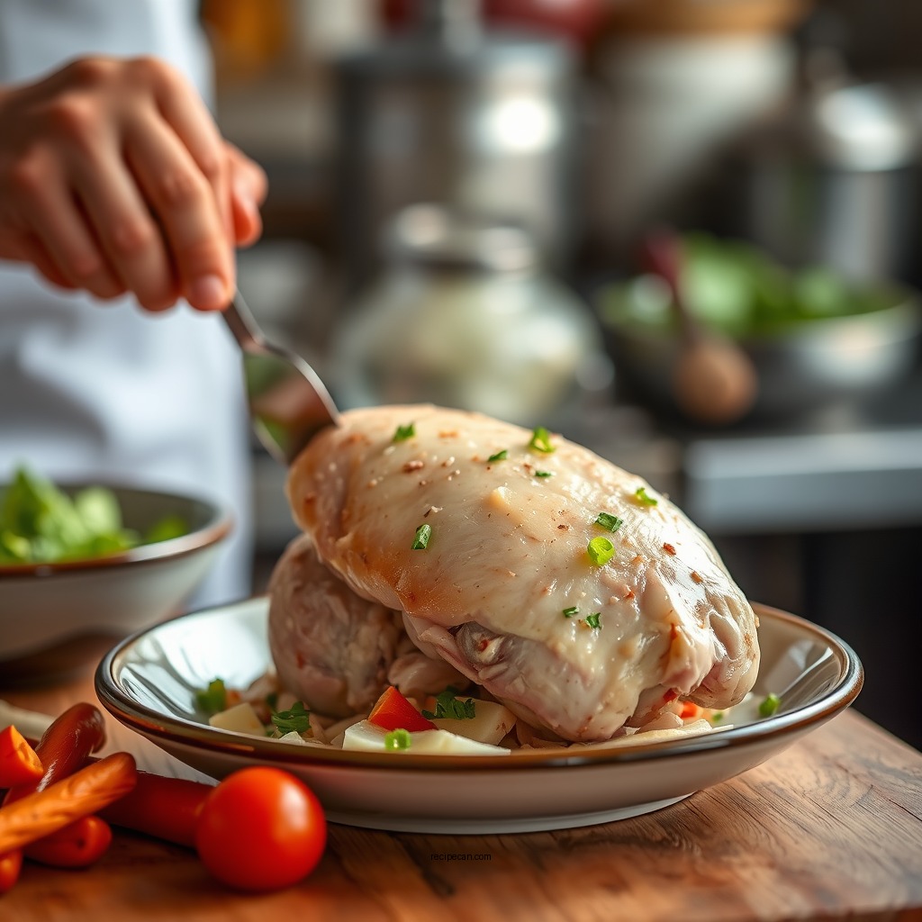 Preparing the Chicken - albertsons chicken salad recipe