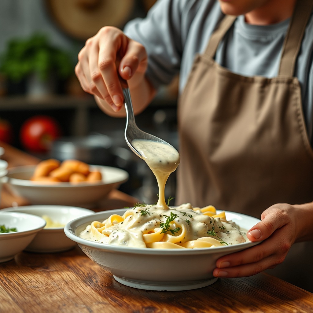 Step-by-Step Instructions - alfredo sauce recipe easy