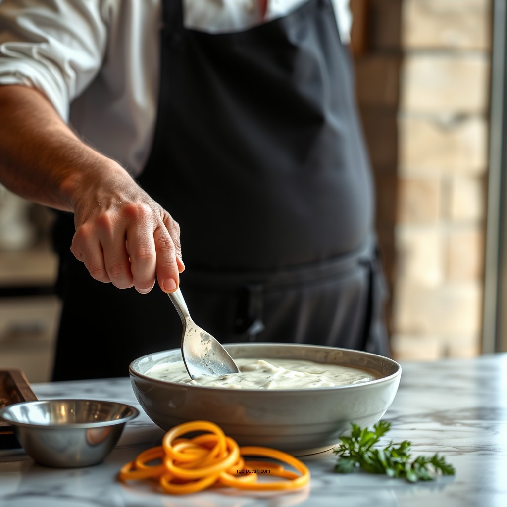 Step-by-Step Cooking Instructions - alfredo sauce recipe olive garden