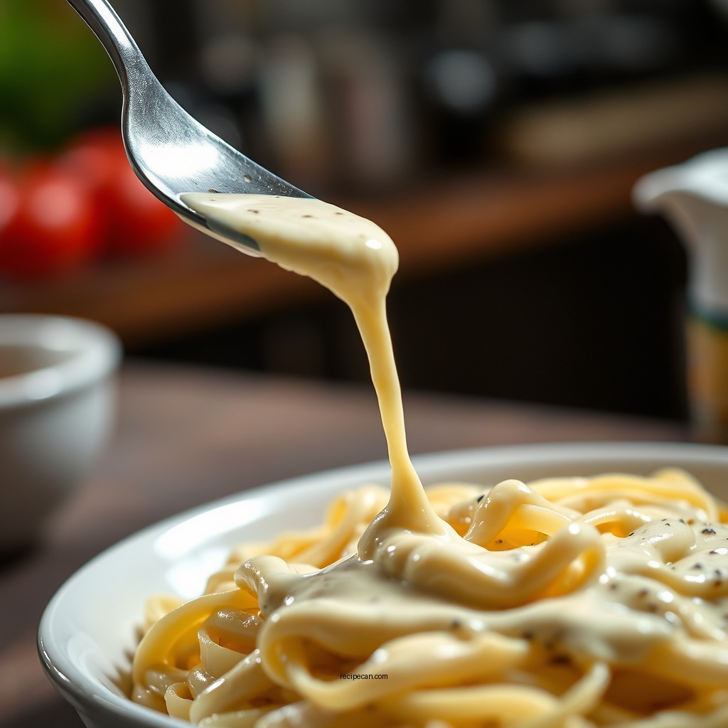Adding Flavor and Thickness - alfredo sauce recipe with milk