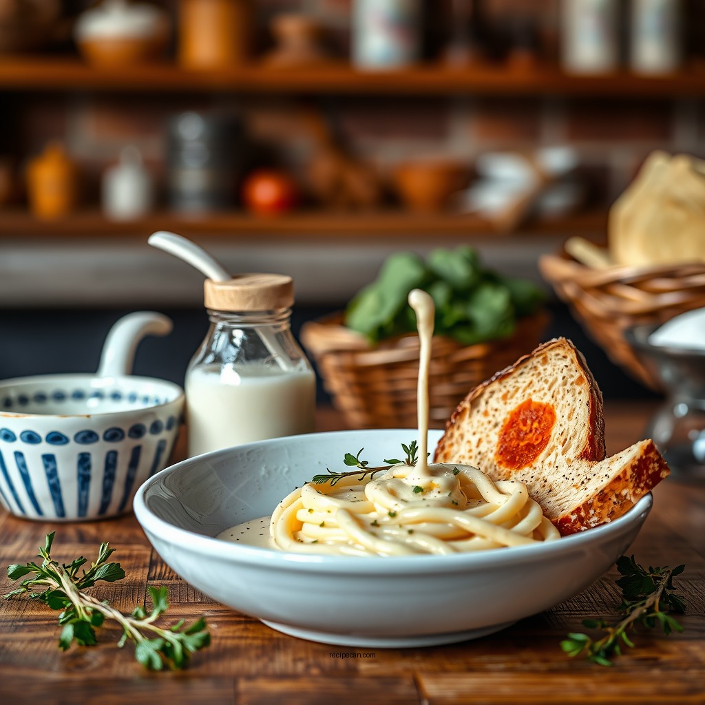 Ingredients You’ll Need - alfredo sauce recipe with milk